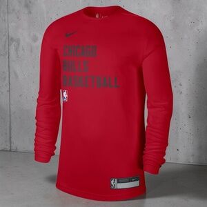 Chicago Bulls Nike Unisex 2023/24 Legend on Court Practice Long Sleeve T-Shirt